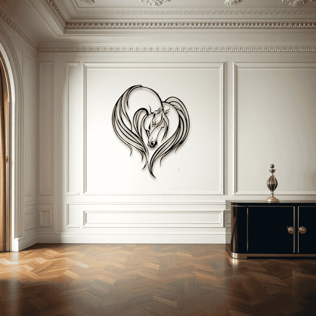 Horse Wall Art D18 لوحة الخيل | Metal Wall Art